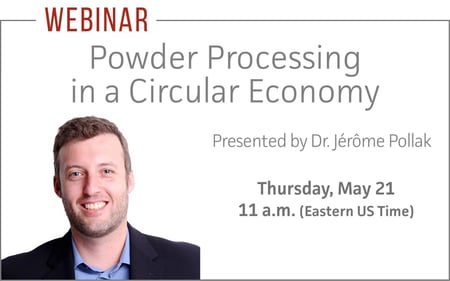 Powder Processing in a Circular Economy
